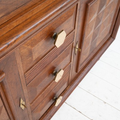 Enfilade en chêne - 1940 Art Deco