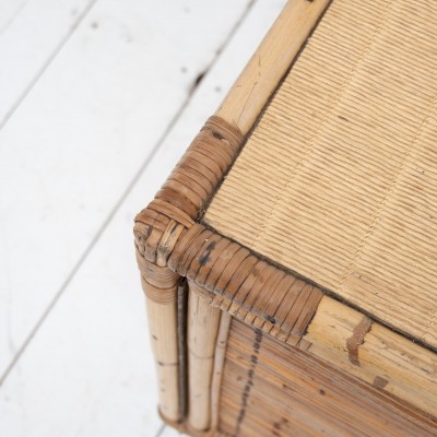 Enfilade en bambou et rotin - 1960