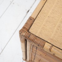 Enfilade en bambou et rotin - 1960