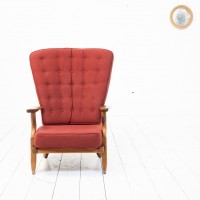 Fauteuil GUILLERME et CHAMBRON Grand Repos FRANCE 1960