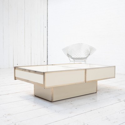 Table basse bar Willy Rizzo - XXème