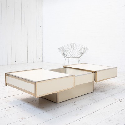 Table basse bar Willy Rizzo - XXème