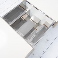 Table basse bar Willy Rizzo - XXème