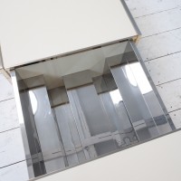 Table basse bar Willy Rizzo - XXème