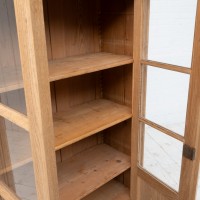 Vitrines 2 portes en chêne - 1920