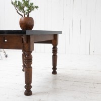 Console chêne et pierre - XIXème siècle