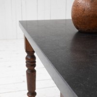 Console chêne et pierre - XIXème siècle