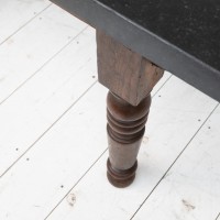 Console chêne et pierre - XIXème siècle