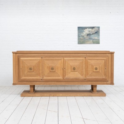 Grande enfilade en chêne France 1950 Produit proposé par ECLECTIQUE ANTIQUE