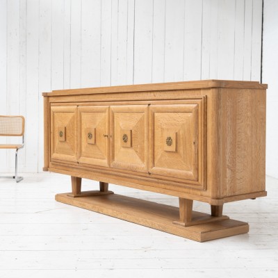 Grande enfilade en chêne France 1950