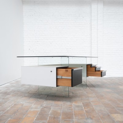 Large executive desk by Xavier Marbot - 1960s