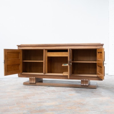 Sideboard / Oak Buffet - France 1940