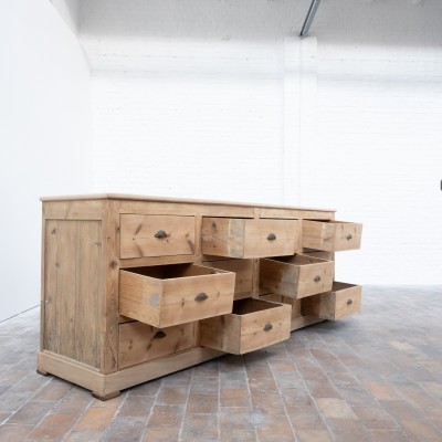 Ancien meuble de commerce à tiroirs - début XXème siècle