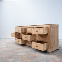 Ancien meuble de commerce à tiroirs - début XXème siècle