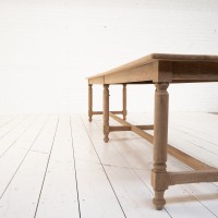 Imposante console en chêne massif - début XXème siècle