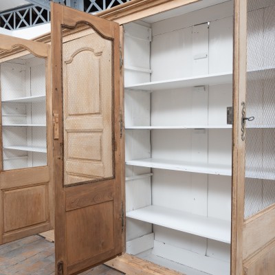 Grande bibliotheque en chêne - XIXème siècle