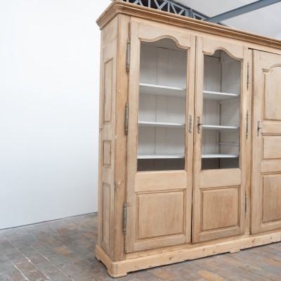 Large oak bookcase - France 19th century