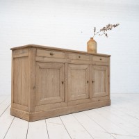 Oak sideboard with three doors - France 19th-century