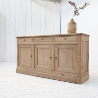 Oak sideboard with three doors - France 19th-century