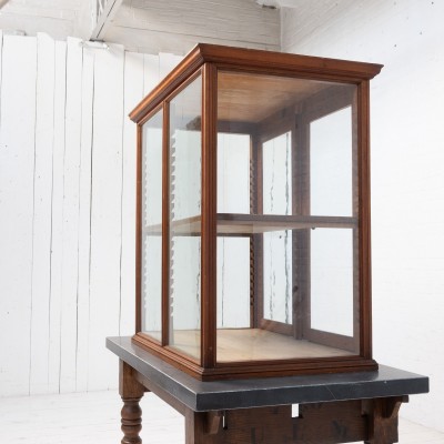 Antique shop display cabinet, circa 1920