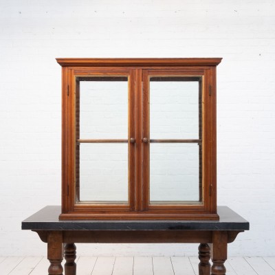 Antique shop display cabinet, circa 1920