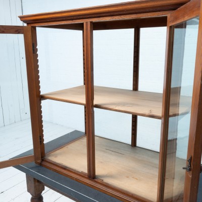 Antique shop display cabinet, circa 1920