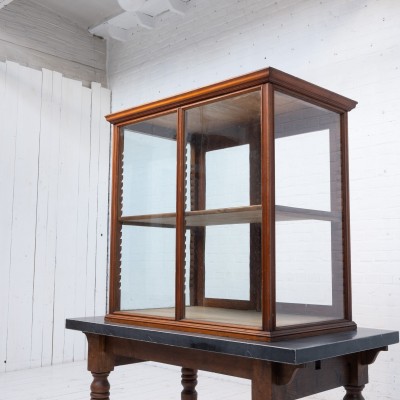 Antique shop display cabinet, circa 1920