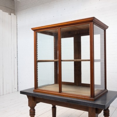 Antique shop display cabinet, circa 1920