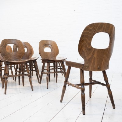1 à 16 Chaises Baumann, 1960