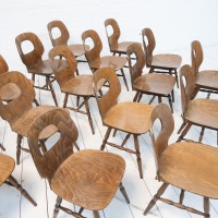 1 à 16 Chaises Baumann, 1960
