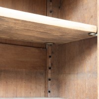 Two-part oak cabinet - early 20th century