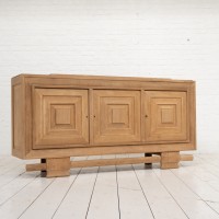 Enfilade buffet en chêne des années 50