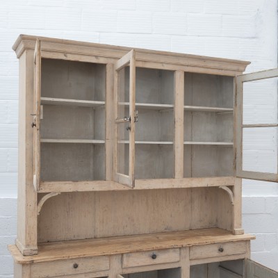 Buffet deux corps en bois, XIXème