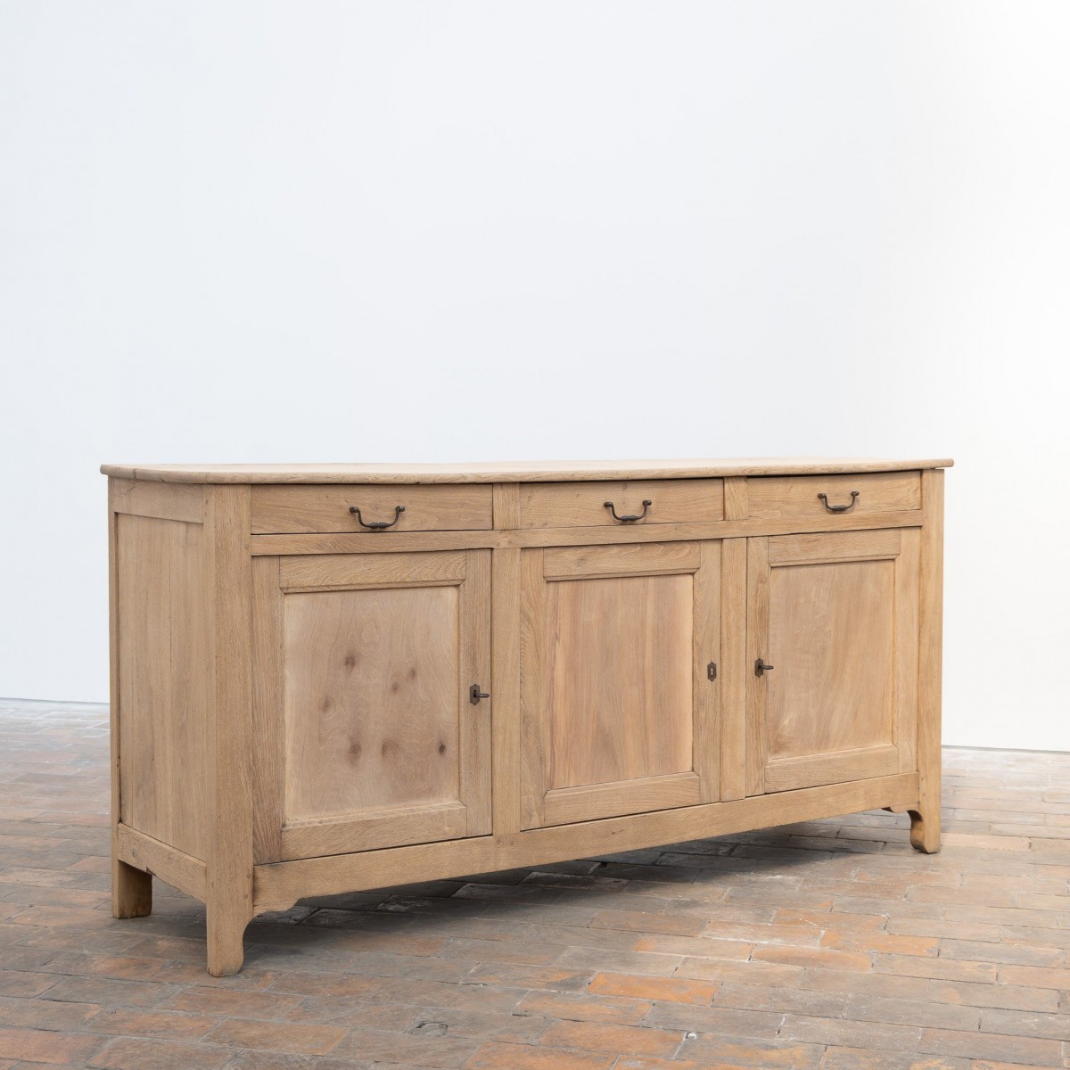 Enfilade en chêne 3 portes - XIXème