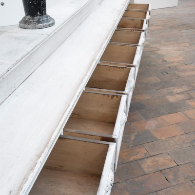 Grand meuble d'épicerie en bois - Début XXème