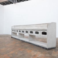 Grand meuble d'épicerie en bois - Début XXème