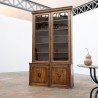 Bibliothèque 2 corps en chêne - France XIXème