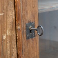 Imposante vitrine en bois - France 1900