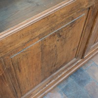 Imposante vitrine en bois - France 1900