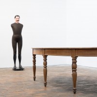 Large oak table – circa 1900