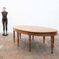 Large oak table – circa 1900