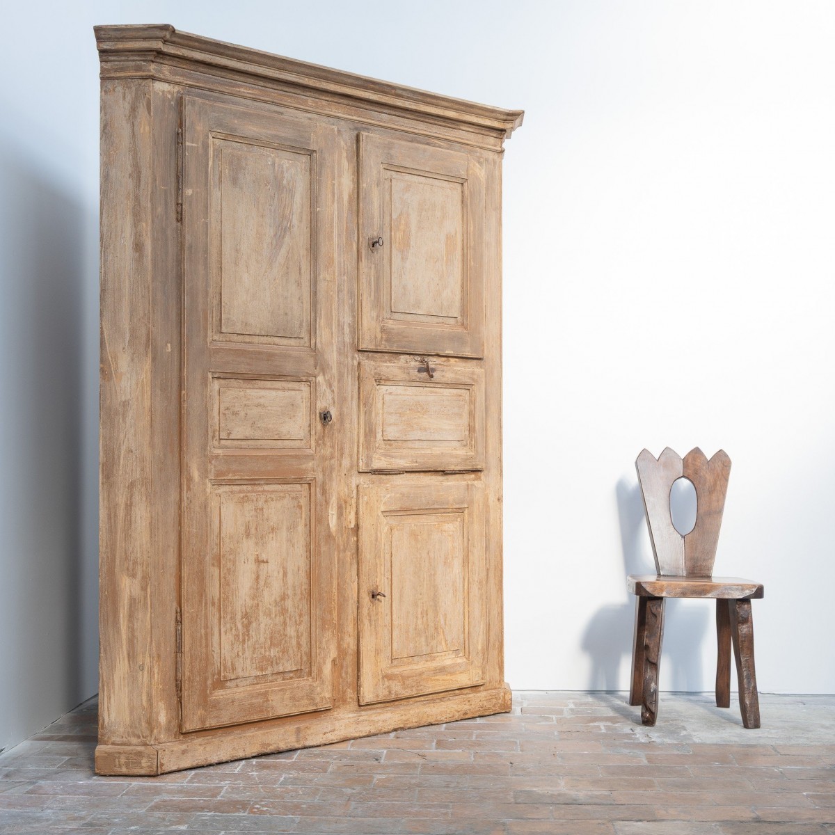 Encoignure en bois - XIXème