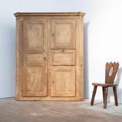 Encoignure en bois - XIXème