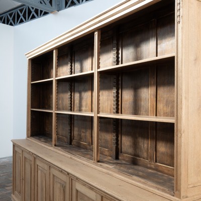 Ancien meuble d'épicerie en chêne - Début XXème