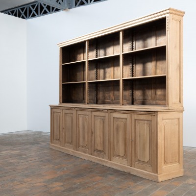 Ancien meuble d'épicerie en chêne - Début XXème
