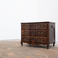 Commode Louis XV en noyer - XVIIIème