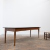Grande table de ferme en bois massif – XIXème