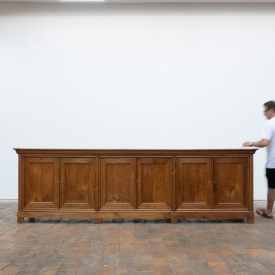 Grande enfilade en bois à 6 portes – France XIXème siècle