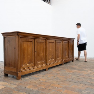 Grande enfilade en bois à 6 portes – France XIXème siècle
