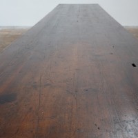 Grande table de drapier en sapin — début XXème